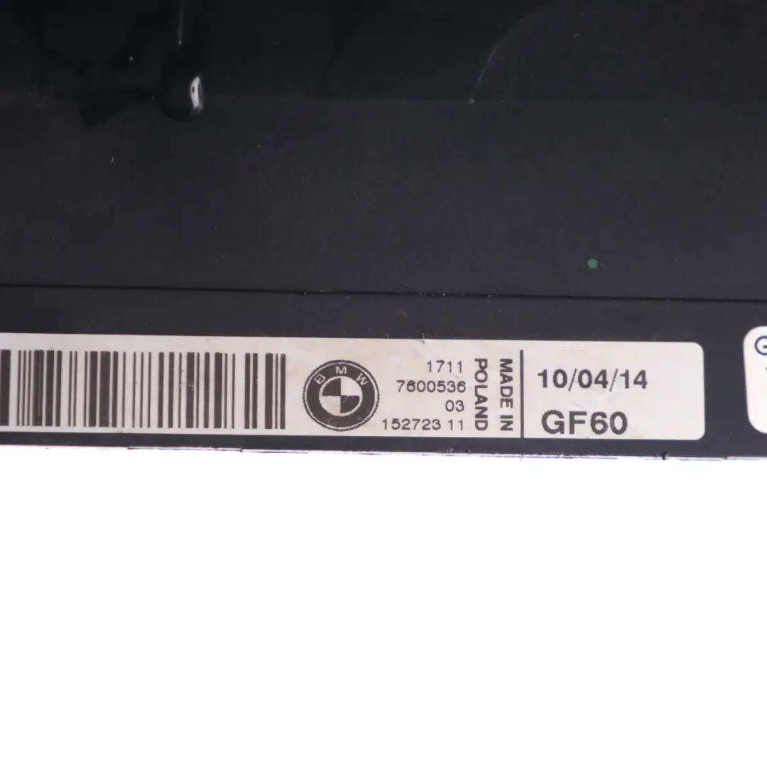  Montaggio radiatore BMW F20 F21 F30 F31 Modulo radiatore sinistro Staffa - SKU 7600536-3 - Numero di parte 7600536