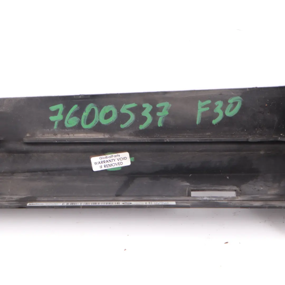 BMW F20 F21 F30 Staffa radiatore Modulo supporto portante destro - SKU 7600537 - Numero di parte 7600537