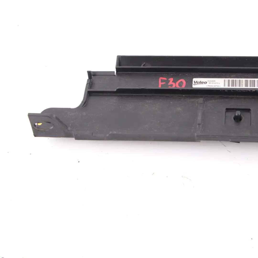 Radiator Mount BMW F20 F22 F30 Upper Sealing Center Mounting Trim Seal to with Part number 7600543 Radiator Mount BMW F20 F22 F30 Upper Sealing Center Mounting Trim Seal - SKU 7600543-1 - Part number 7600543