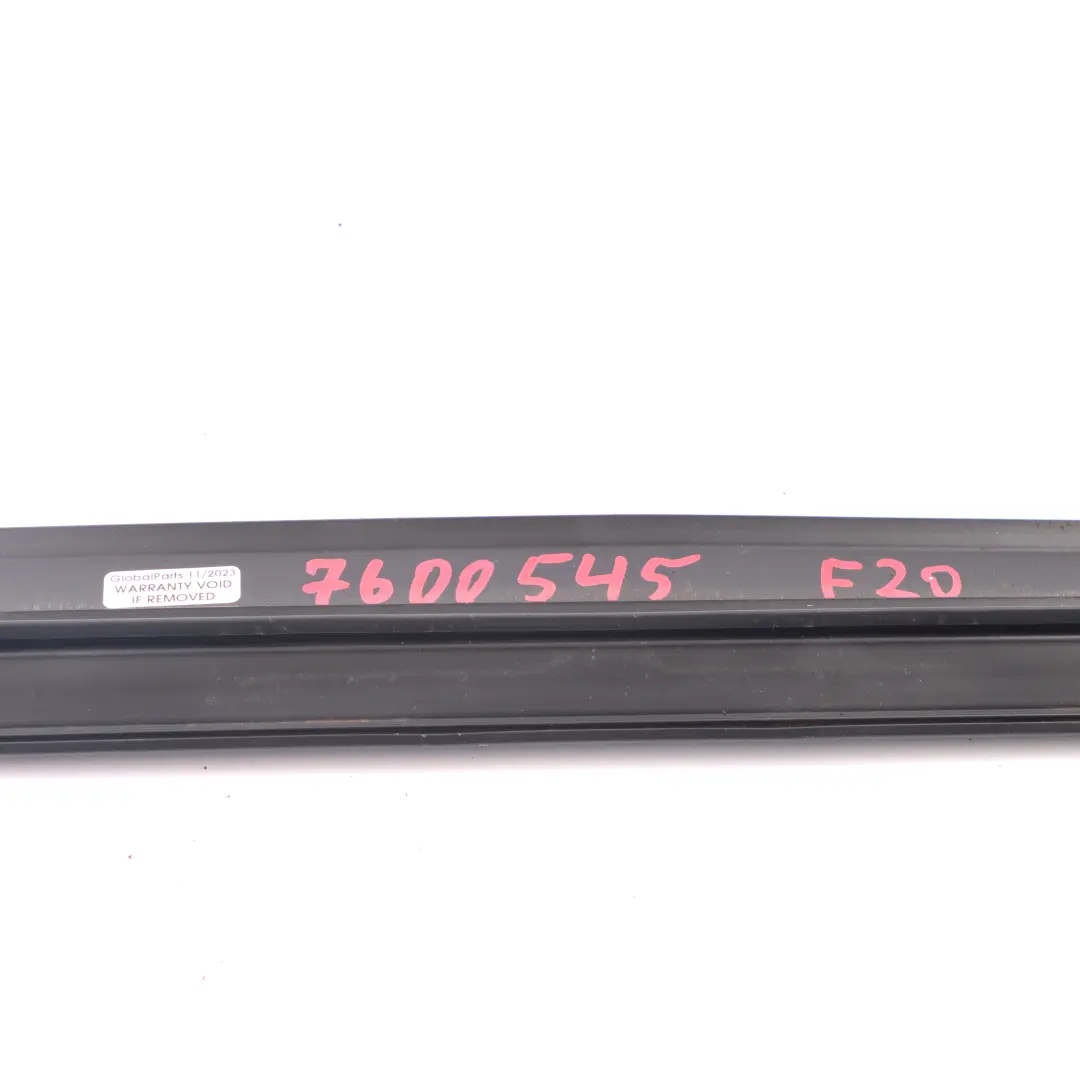 Couvercle Intercooler BMW F20 F21 F30 F31 Joint d'étanchéité radiateur pour à propos du numéro de pièce 7600545 Couvercle Intercooler BMW F20 F21 F30 F31 Joint d'étanchéité radiateur - SKU 7600545 - Numéro de pièce 7600545