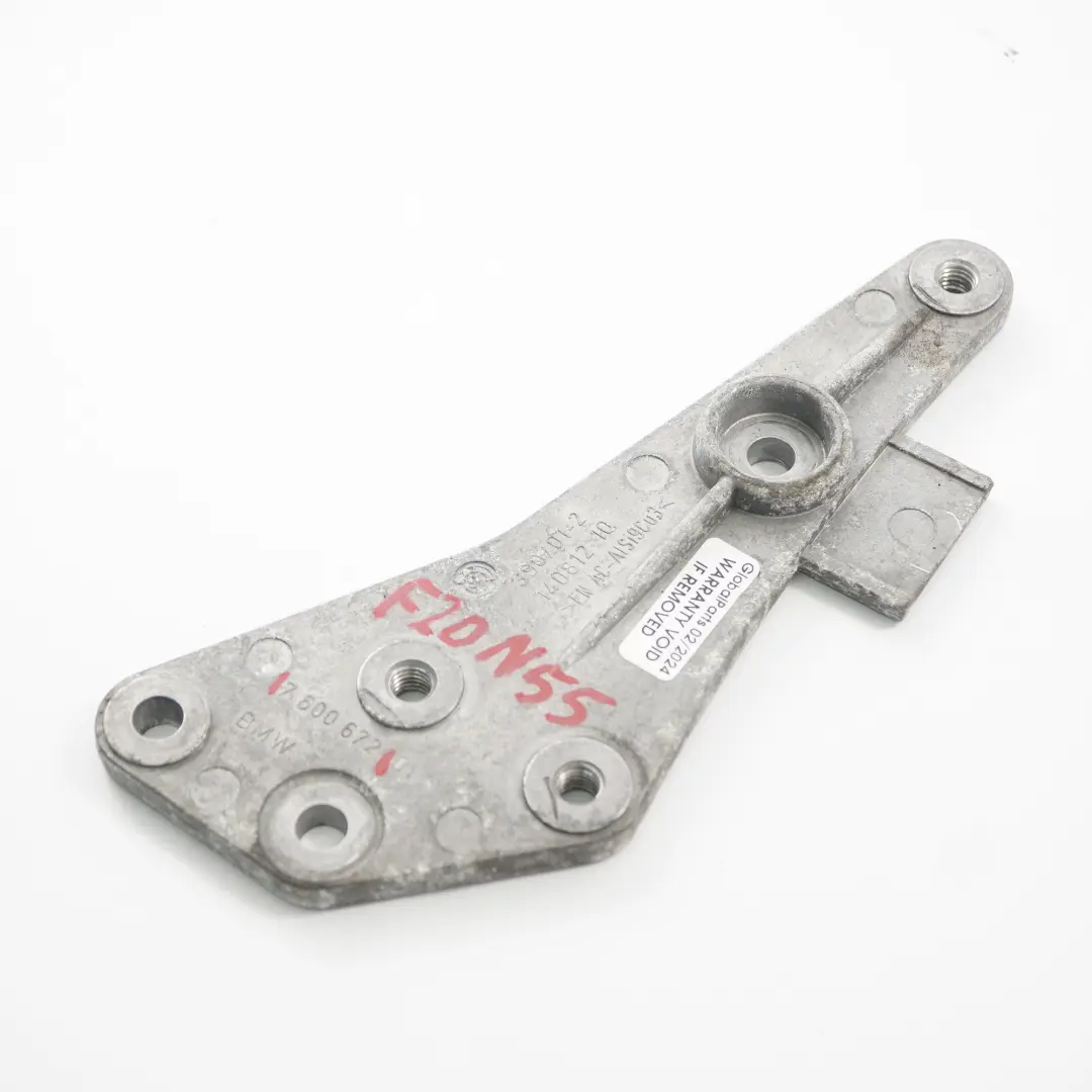 Supporto pompa acqua staffa montaggio benzina N55 per BMW F20 F21 F30 F32 con numero di parte 7600672 BMW F20 F21 F30 F32 Supporto pompa acqua staffa montaggio benzina N55 - SKU 7600672 - Numero di parte 7600672