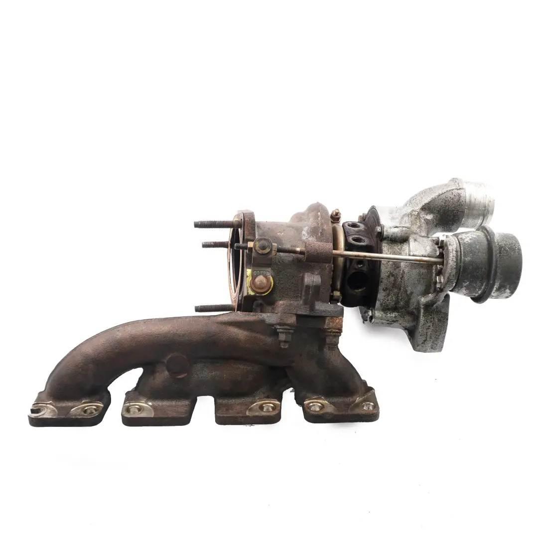 Turbolader Turbo Abgas krümmer für Mini Cooper S N14 R55 R56 mit Teilenummer 7600881 Mini Cooper S N14 R55 R56 Turbolader Turbo Abgas krümmer - SKU 7600881-5 - Teilenummer 7600881