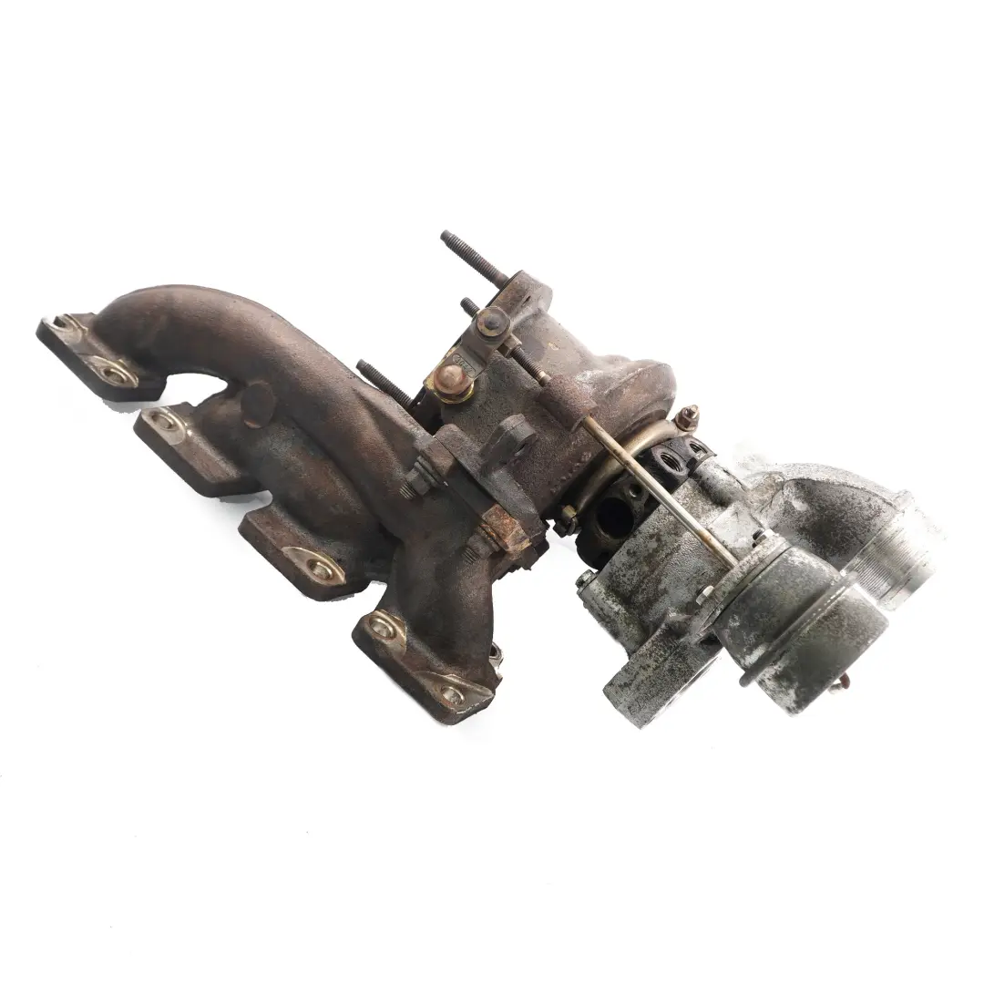 Turbocharger Turbo Charger Exhaust Manifold to Mini Cooper S N14 R55 R56 with Part number 7600881 Mini Cooper S N14 R55 R56 Turbocharger Turbo Charger Exhaust Manifold - SKU 7600881-5 - Part number 7600881