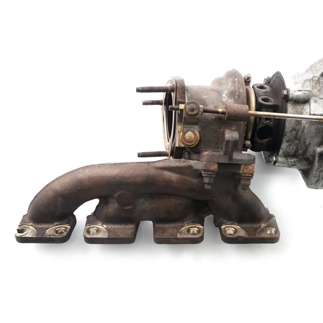 Turbolader Turbo Abgas krümmer für Mini Cooper S N14 R55 R56 mit Teilenummer 7600881 Mini Cooper S N14 R55 R56 Turbolader Turbo Abgas krümmer - SKU 7600881-5 - Teilenummer 7600881