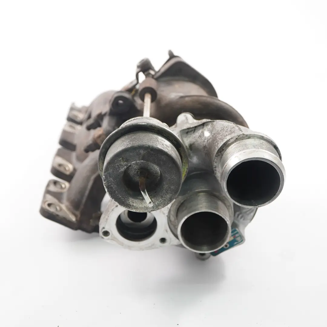 Turbolader Turbo Abgas krümmer für Mini Cooper S N14 R55 R56 mit Teilenummer 7600881 Mini Cooper S N14 R55 R56 Turbolader Turbo Abgas krümmer - SKU 7600881-5 - Teilenummer 7600881