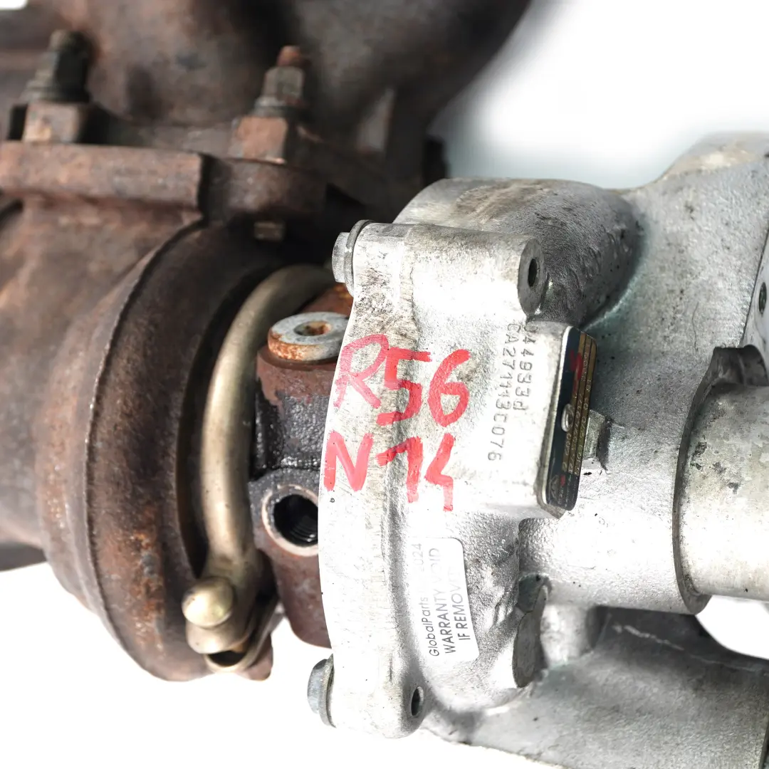 Turbocharger Turbo Charger Exhaust Manifold to Mini Cooper S N14 R55 R56 with Part number 7600881 Mini Cooper S N14 R55 R56 Turbocharger Turbo Charger Exhaust Manifold - SKU 7600881-5 - Part number 7600881