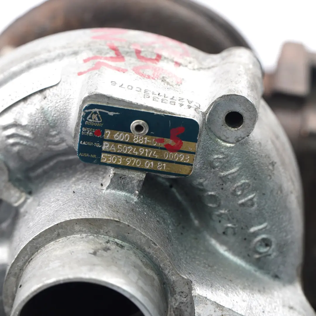 Turbocharger Turbo Charger Exhaust Manifold Mini Cooper S N14 R55 R56 - SKU 7600881-5 - Part number 7600881