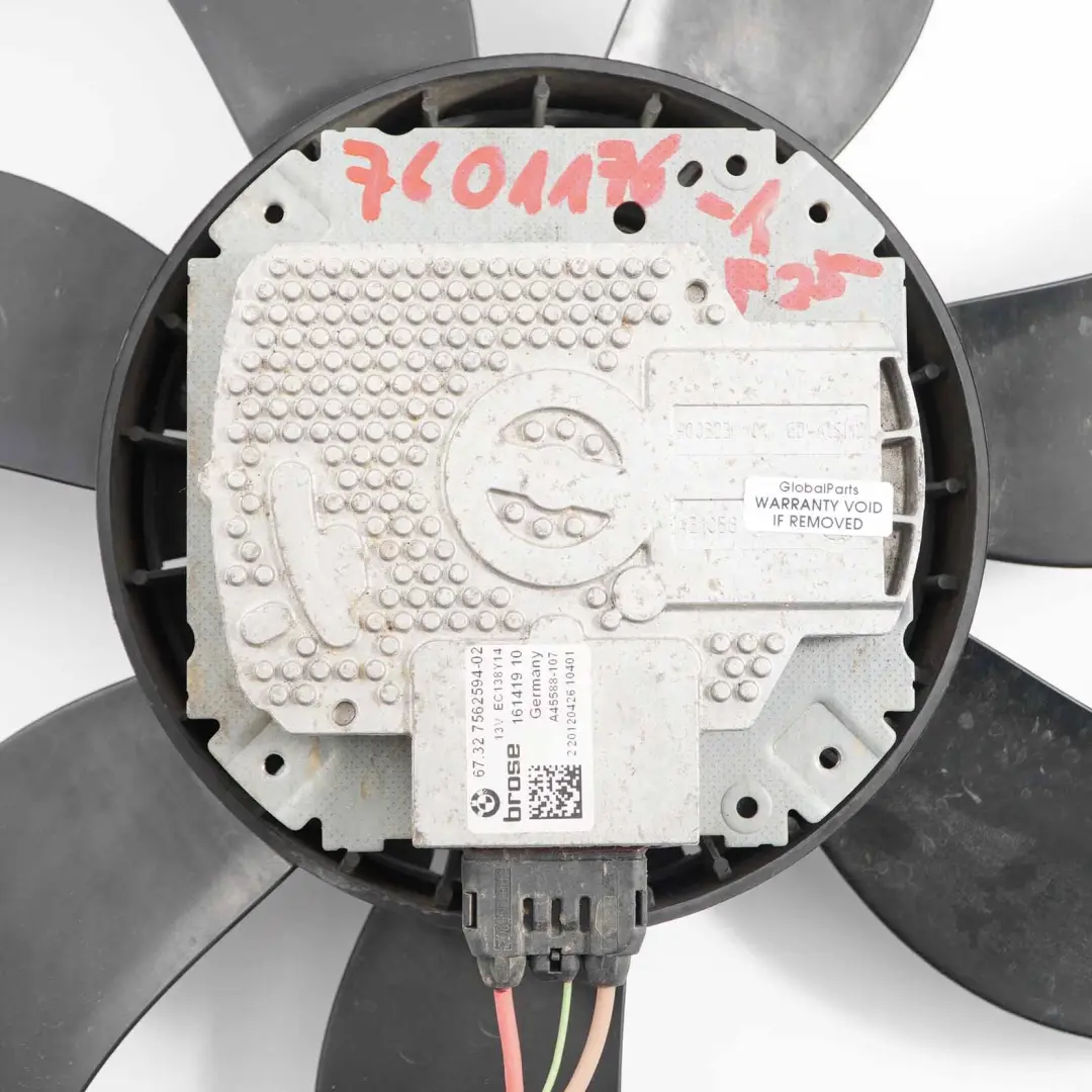 Radiator Fan BMW X3 F25 X4 F26 Engine Cooling Cooler Shroud Housing to with Part number 7601176 Radiator Fan BMW X3 F25 X4 F26 Engine Cooling Cooler Shroud Housing - SKU 7601176-1 - Part number 7601176