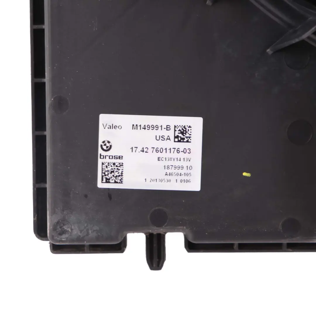  Radiator Fan BMW X3 F25 X4 F26 Engine Cooling Cooler Shroud Housing - SKU 7601176 - Part number 7601176