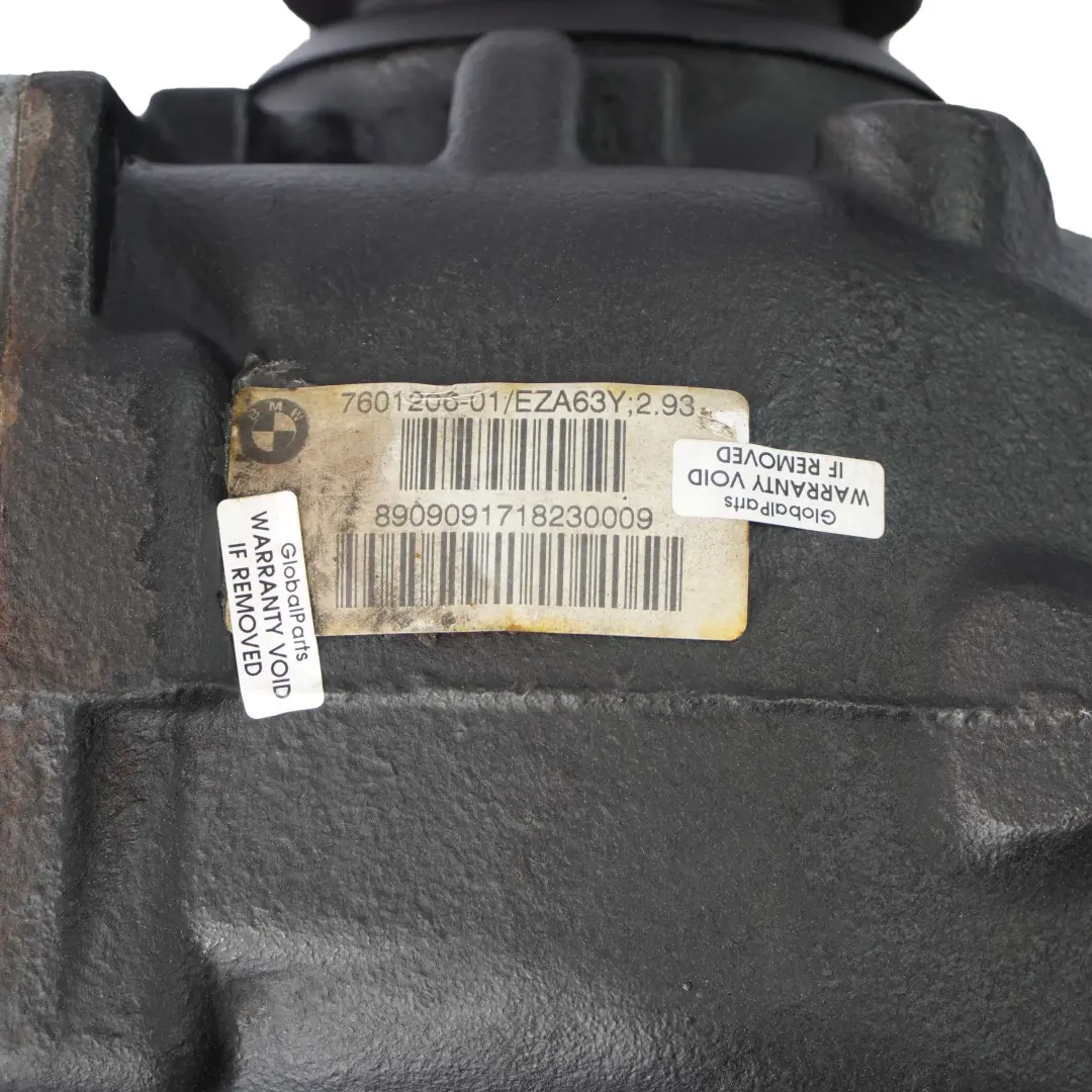 N47 Rear Differential Diff 2,93 Ratio WARRANTY BMW X3 E83 LCI 1.8d - SKU 7601206 - Part number 7601206