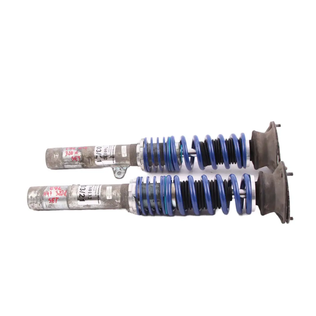 BMW E90 Front Rear Left Right JOM Suspension Lowering Coil Spring Strut Set - SKU 760132 - Part number E90 JOM Rear Shock Absorber Set