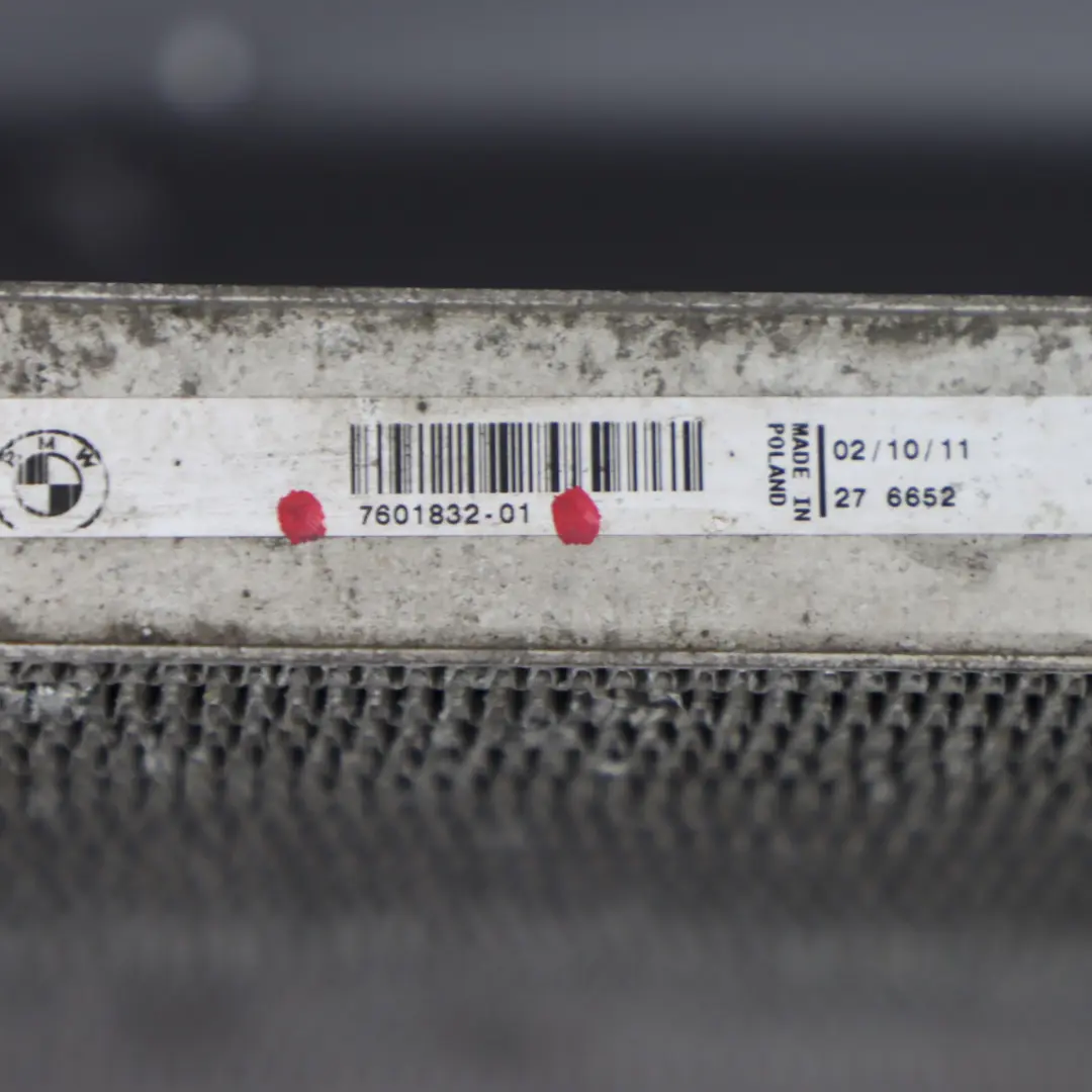 BMW F10 F11 F12 F13 N63 N63N Refroidissement Moteur Eau Radiateur - SKU 7601832 - Numéro de pièce 7601832