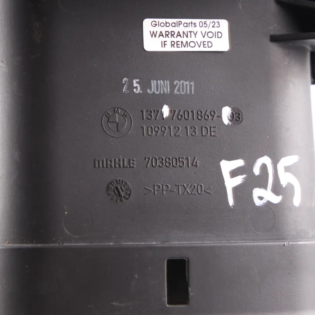 Ansaug Kanal BMW X3 F25 X4 F26 Luft Ansaug Kasten Kanal Rohr Schlauch für mit Teilenummer 7601869 Ansaug Kanal BMW X3 F25 X4 F26 Luft Ansaug Kasten Kanal Rohr Schlauch - SKU 7601869 - Teilenummer 7601869