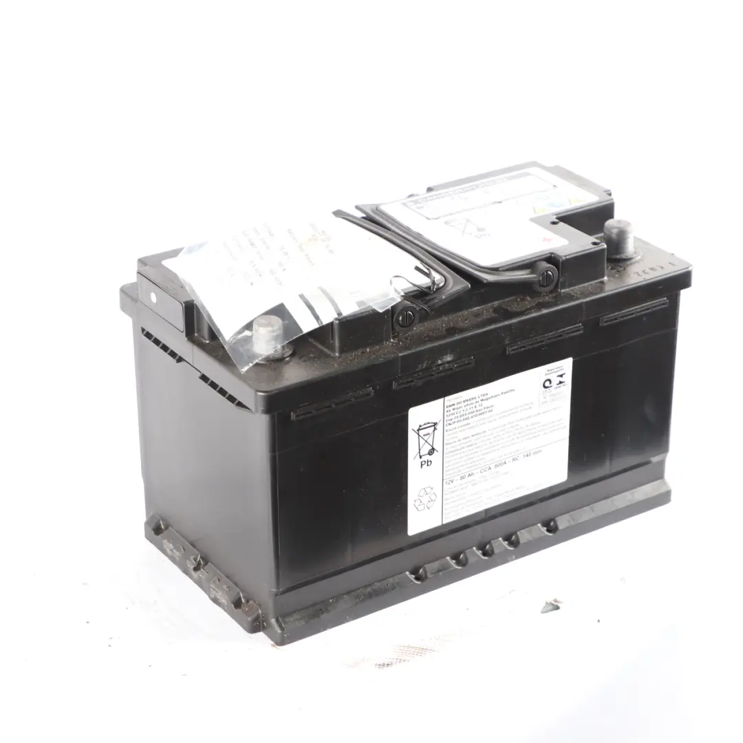 BMW Banner AGM 12V Accumulator Battery 80Ah 800A - SKU 7602226 - Part number 7602226