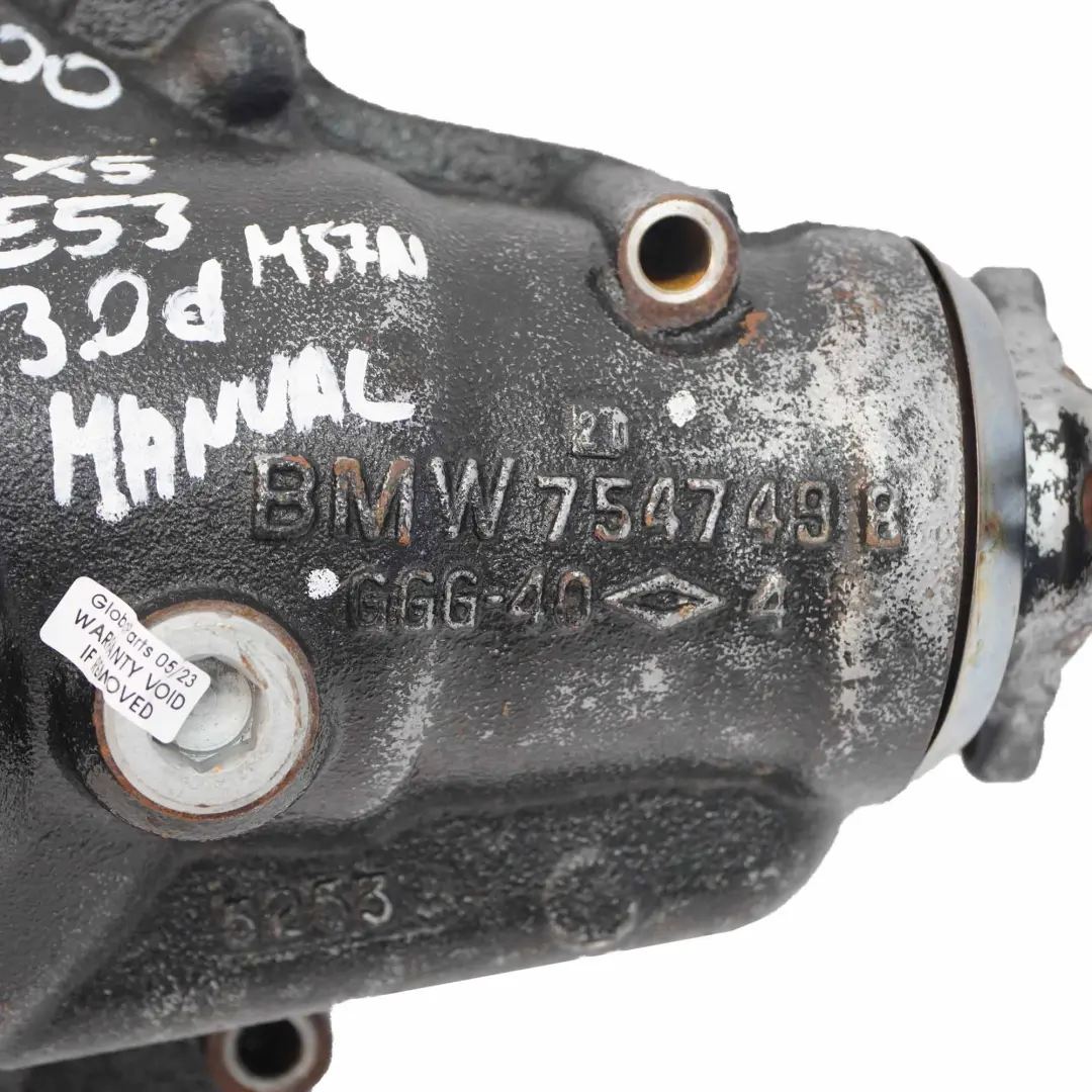 BMW X5 E53 3.0d M57N Front Differential Diff Drive 3,23 Manual WARRANTY - SKU 7603000 - Part number 7603000