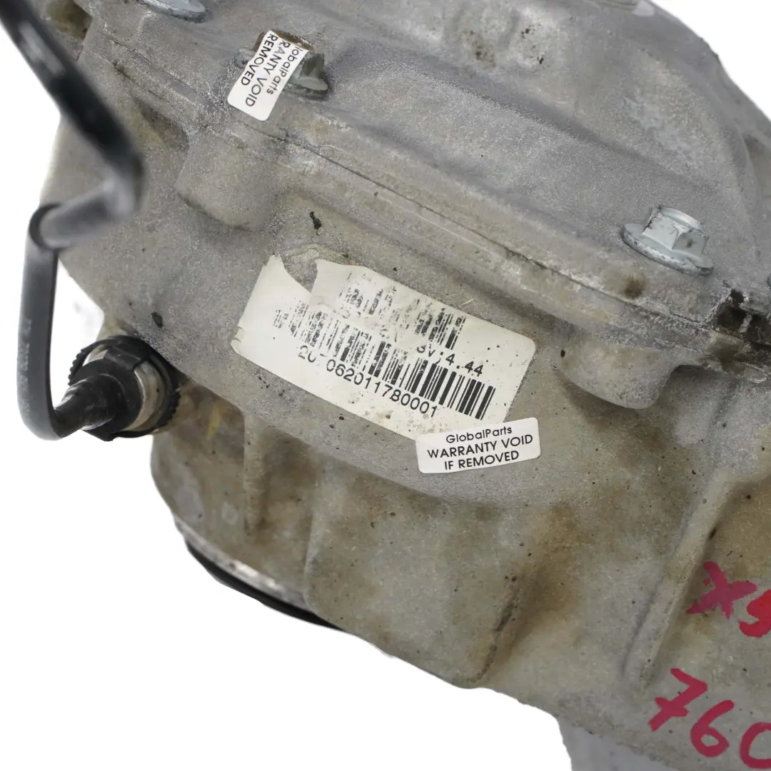 BMW X5 E70 3.0si N52N Front Differential Diff Drive 4,44 Ratio WARRANTY - SKU 7603004  - Part number 7603004