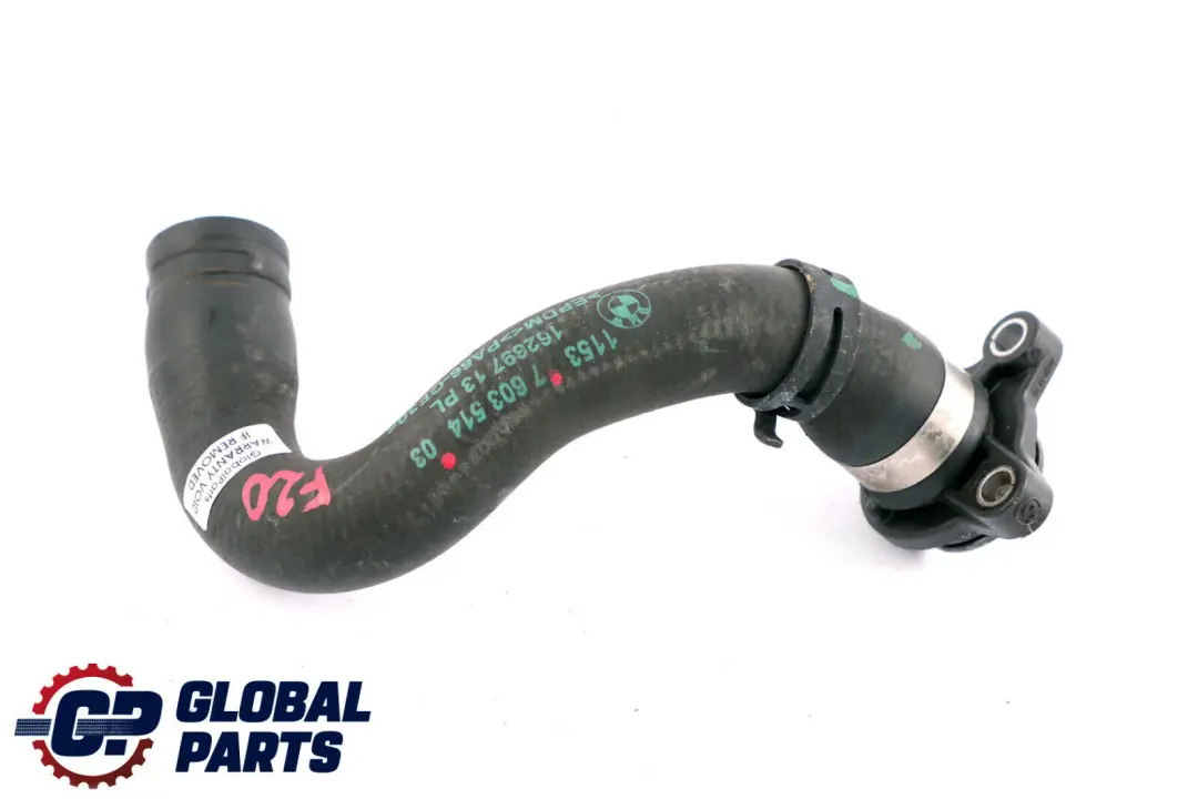 BMW F10 F20 F30 Engine Cooling Radiator Coolant Water Hose - SKU 7603514 - Part number 7603514