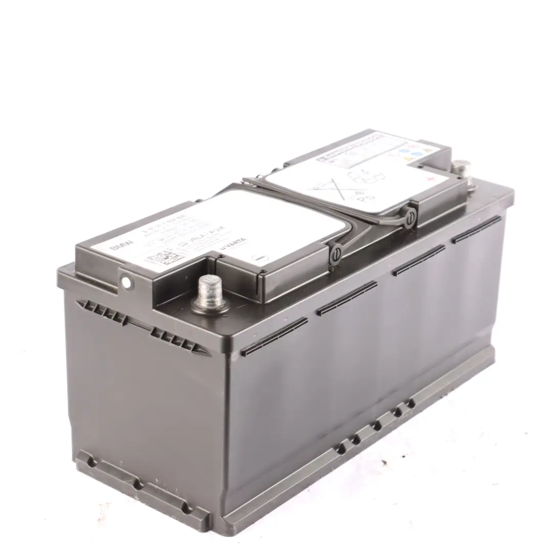 Varta VRLA / AGM 12V Accumulator Battery 105Ah 950A to BMW with Part number 7604806 BMW Varta VRLA / AGM 12V Accumulator Battery 105Ah 950A - SKU 7604806 - Part number 7604806