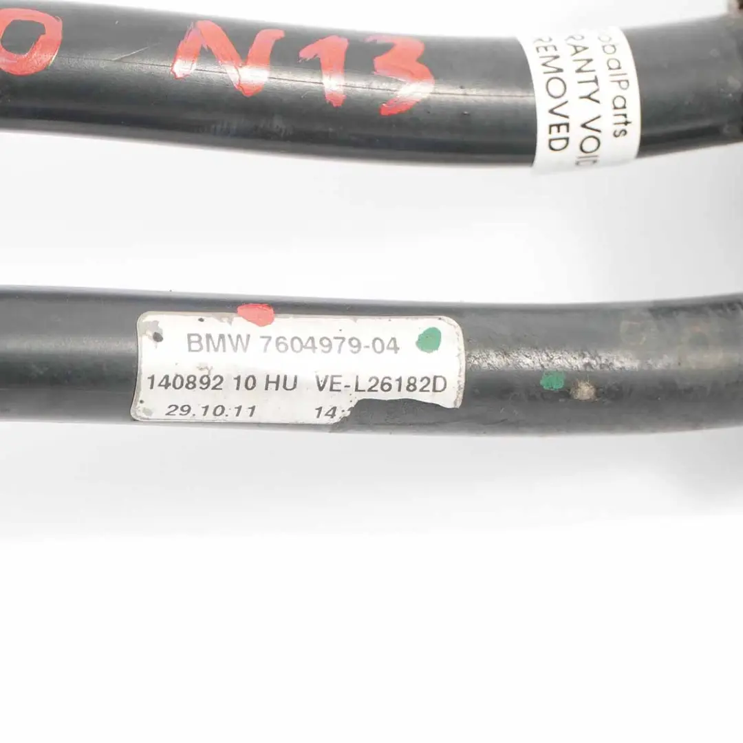 Transmission Oil Cooler Line Pipe Hose Radiator Petrol to BMW F20 F30 N13 with Part number 7604979 BMW F20 F30 N13 Transmission Oil Cooler Line Pipe Hose Radiator Petrol - SKU 7604979 - Part number 7604979