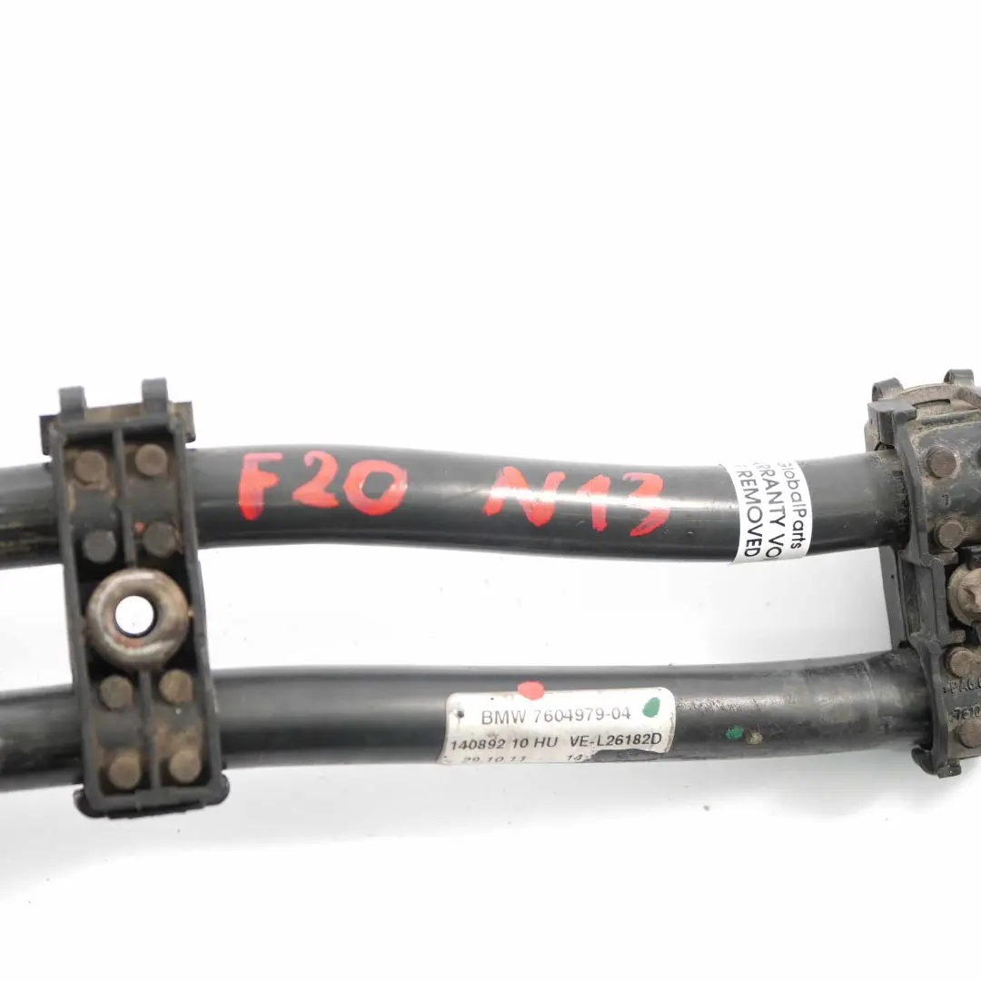 BMW F20 F30 N13 Transmisión Refrigerador Aceite Tubo Manguera Radiador - SKU 7604979 - Número de pieza 7604979
