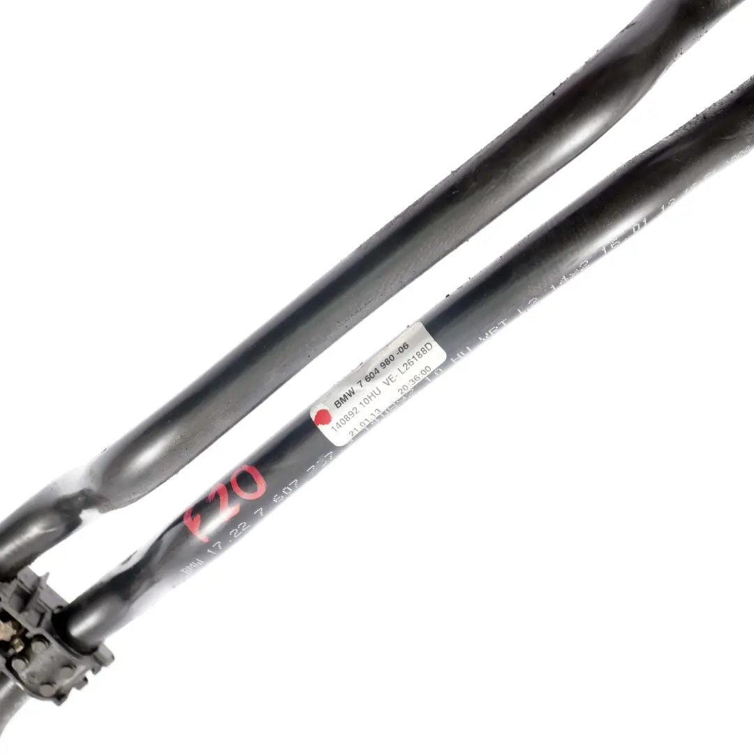 Oil Cooler Pipe BMW F20 F30 125i 320i N20 Gearbox Flow Hose Line Petrol to with Part number 7604980 Oil Cooler Pipe BMW F20 F30 125i 320i N20 Gearbox Flow Hose Line Petrol - SKU 7604980 - Part number 7604980