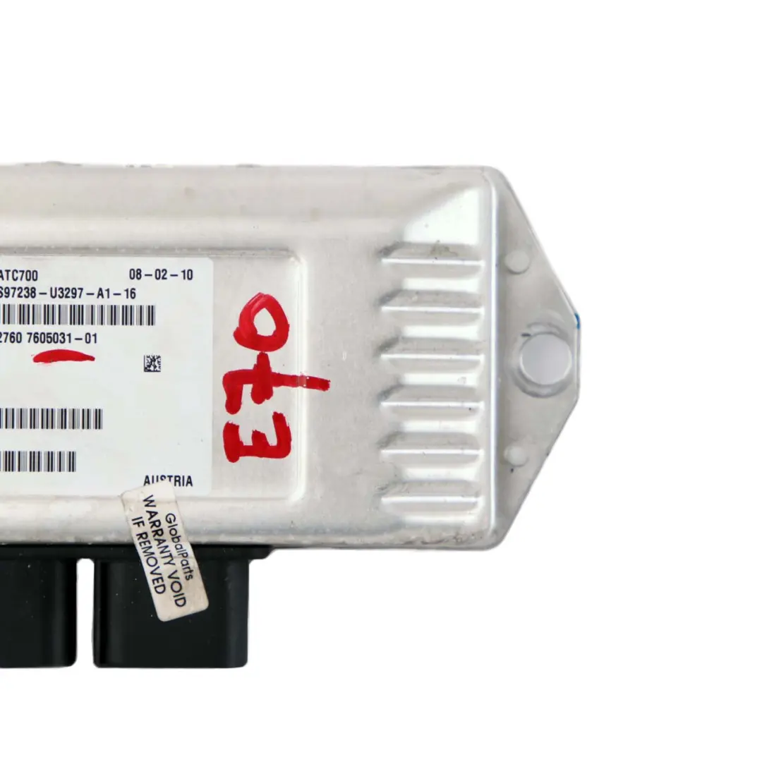 Módulo Unidad Control Caja De Transferencia ECU para BMW X5 X6 Serie E70 E71 con número de pieza 7605031 BMW X5 X6 Serie E70 E71 Módulo Unidad Control Caja De Transferencia ECU - SKU 7605031 - Número de pieza 7605031