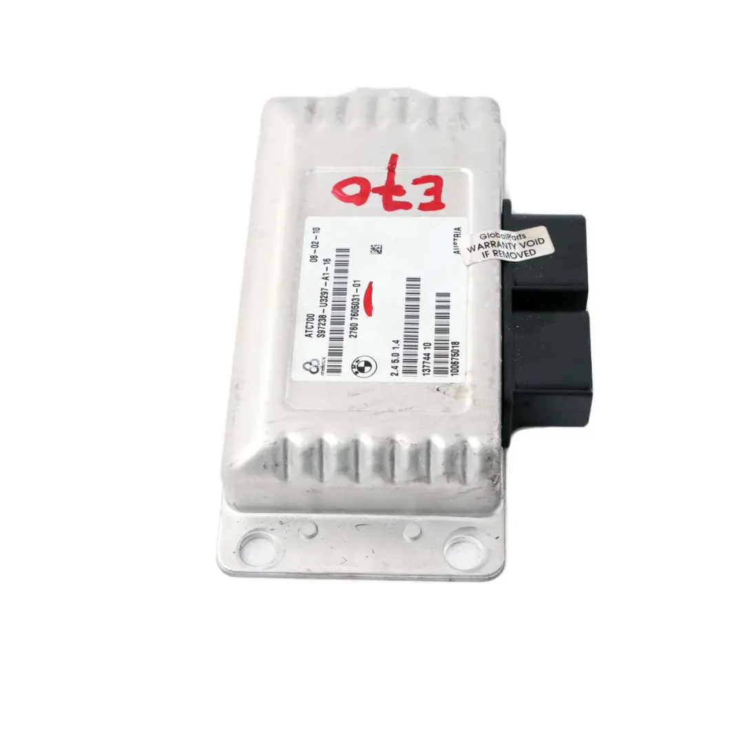 Transfer Box Control Unit Module ECU to BMW X5 X6 Series E70 E71 with Part number 7605031 BMW X5 X6 Series E70 E71 Transfer Box Control Unit Module ECU - SKU 7605031 - Part number 7605031