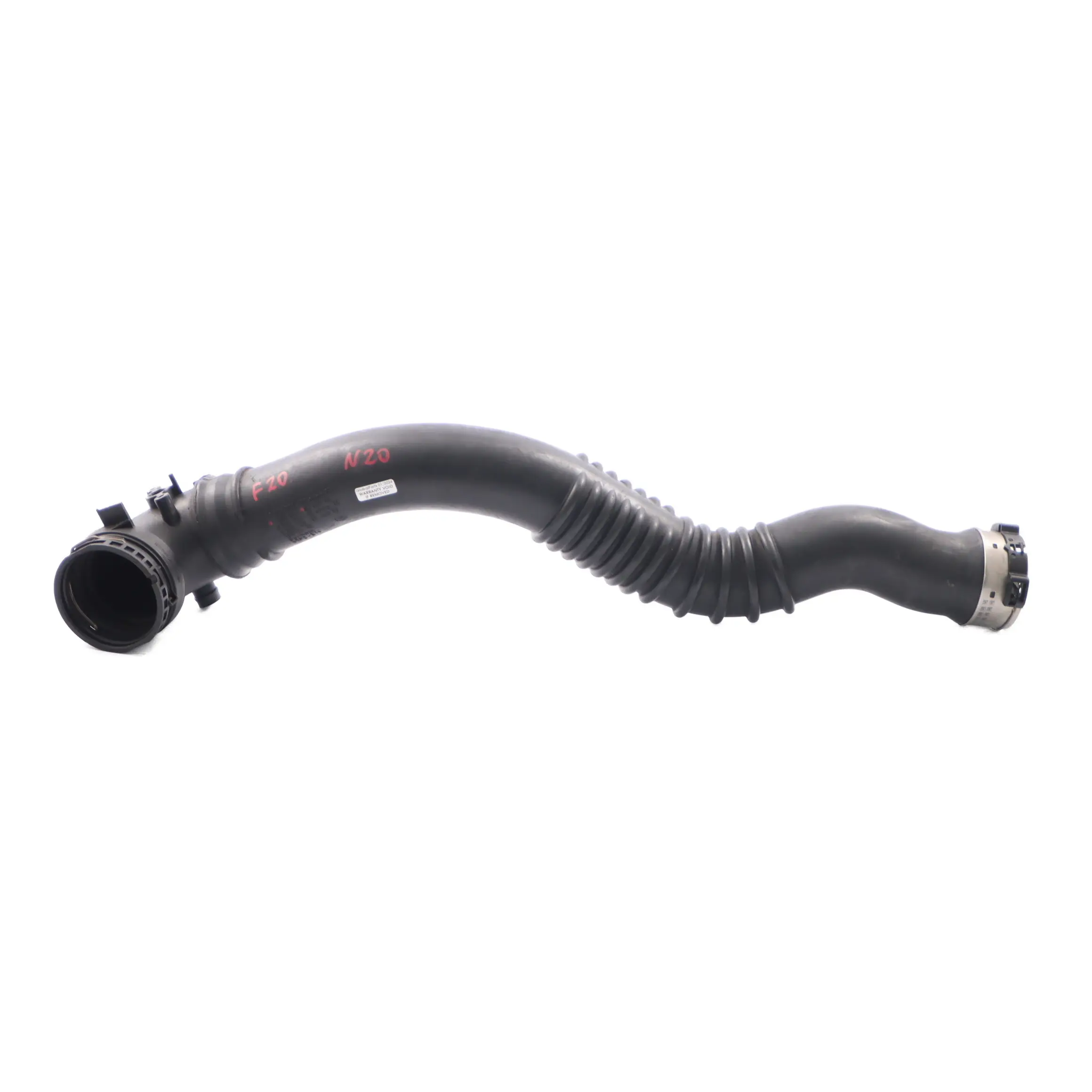 Tubo Intercooler BMW F20 F30 125i 320i 328i N20 Manguera línea de aire 7605044