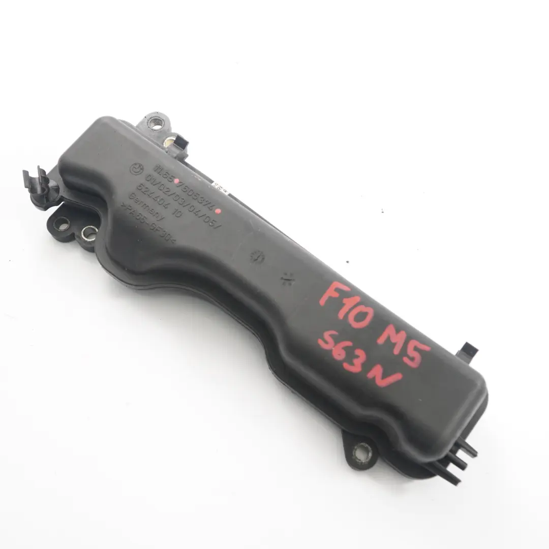 Vacuum Tank BMW F10 F11 F13 N63 N63N Pressure Reservoir Container to with Part number 7605374 Vacuum Tank BMW F10 F11 F13 N63 N63N Pressure Reservoir Container - SKU 7605374 - Part number 7605374