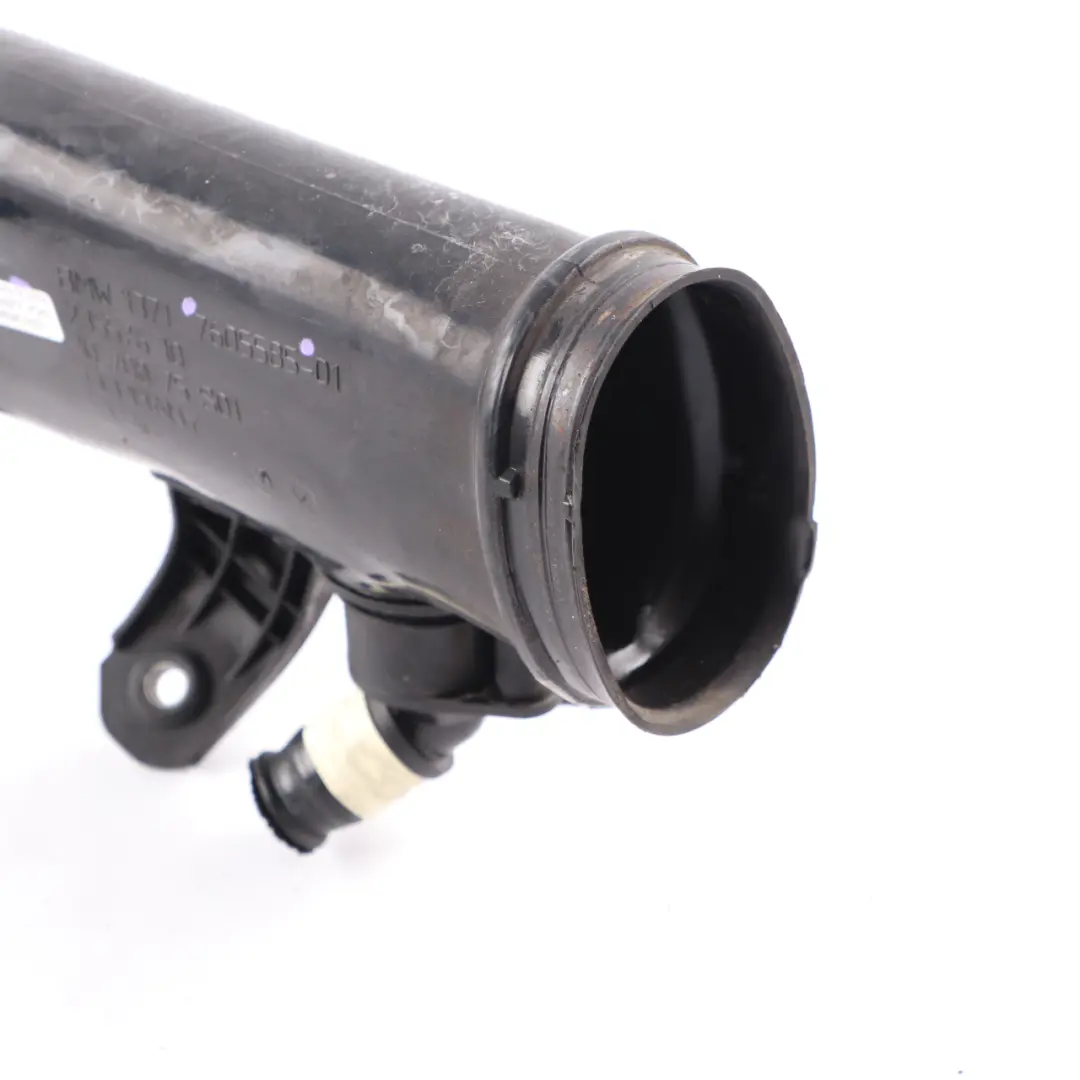 Conducto Tubo Admisión Caja Aire Manguera Salida para BMW F12 F13 F06 F26 F15 con número de pieza 7605585 BMW F12 F13 F06 F26 F15 Conducto Tubo Admisión Caja Aire Manguera Salida - SKU 7605585 - Número de pieza 7605585