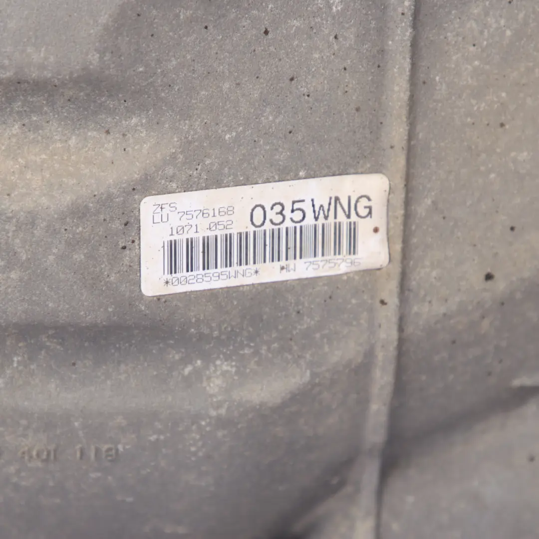 Gearbox BMW X5 E70 3.0si N52N Auto GA6HP19Z 7576168 WARRANTY to Automatic with Part number 7606352 Automatic Gearbox BMW X5 E70 3.0si N52N Auto GA6HP19Z 7576168 WARRANTY - SKU 7606352 - Part number 7606352