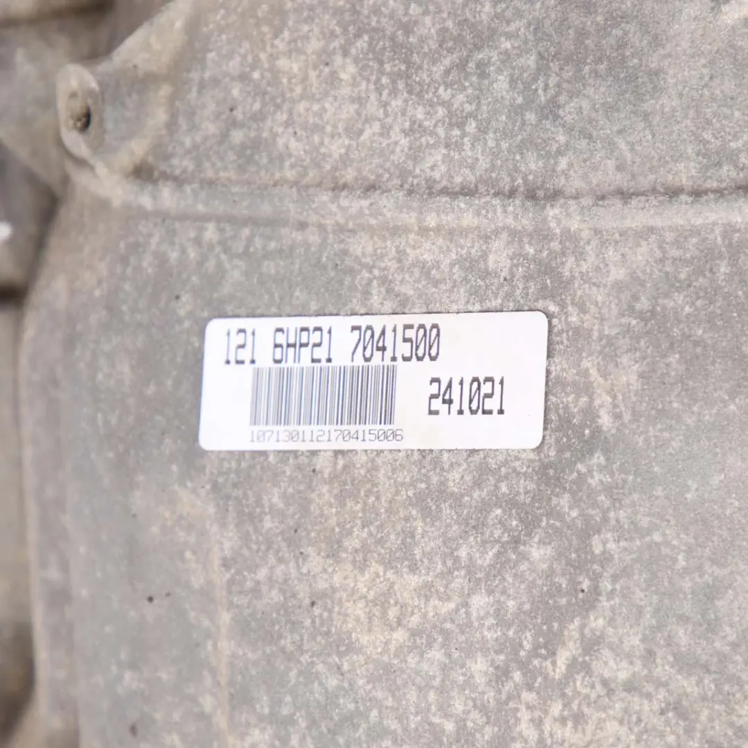 Gearbox BMW X5 E70 3.0si N52N Auto GA6HP19Z 7576168 WARRANTY to Automatic with Part number 7606352 Automatic Gearbox BMW X5 E70 3.0si N52N Auto GA6HP19Z 7576168 WARRANTY - SKU 7606352 - Part number 7606352