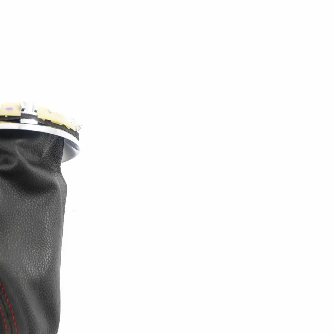 6-Speed Gear Shift Knob Gaiter Leather Black to Mini Cooper 2 R55 R56 R57 LCI R58 with Part number 7606376 Mini Cooper 2 R55 R56 R57 LCI R58 6-Speed Gear Shift Knob Gaiter Leather Black - SKU 7606376-2 - Part number 7606376