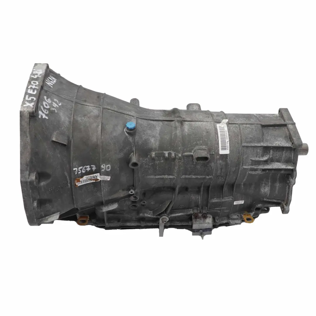 4.8i N62N Automatic Gearbox Transmission 7567790 GA6HP26Z WARRANTY to BMW X5 E70 with Part number 7606392 BMW X5 E70 4.8i N62N Automatic Gearbox Transmission 7567790 GA6HP26Z WARRANTY - SKU 7606392 - Part number 7606392