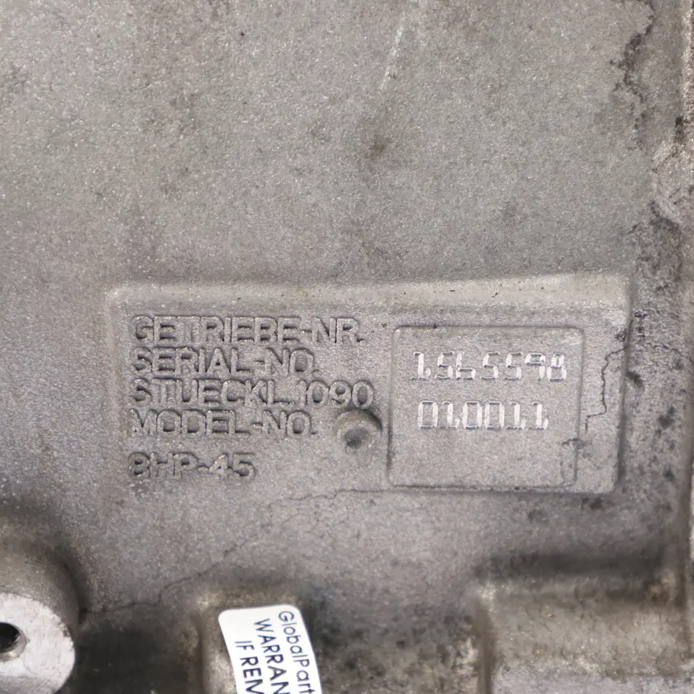 N47N Skrzynia Biegów Automatyczna GA8HP45Z do BMW F10 F11 520D Diesel o numerze 7606591 BMW F10 F11 520D Diesel N47N Skrzynia Biegów Automatyczna GA8HP45Z - SKU 7606591 - Numer Części 7606591