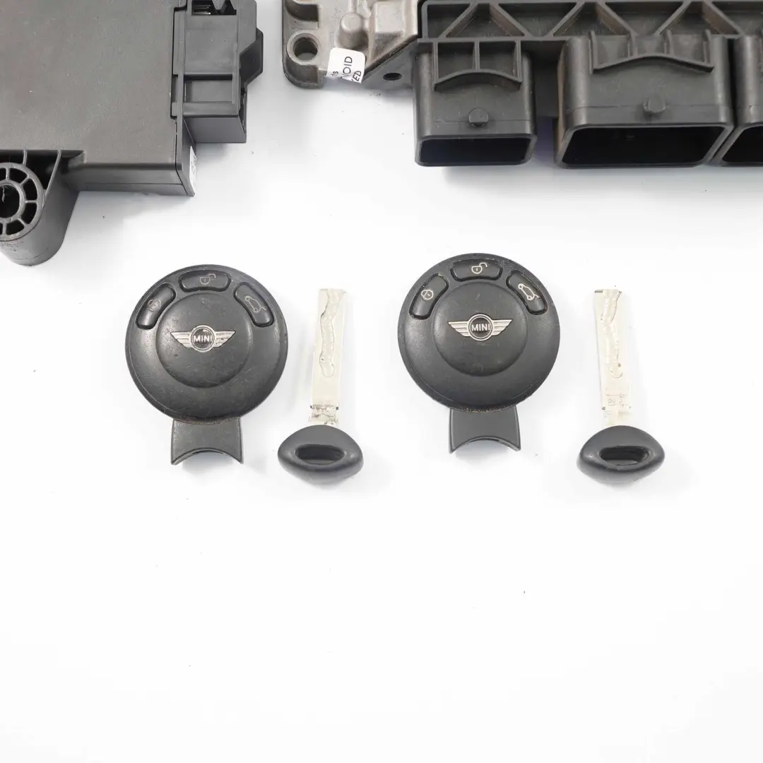 55KW N16 75HP Petrol Engine ECU Kit DME CAS3 + Keys Mini R56 LCI One - SKU 7607685-4 - Part number 7607685