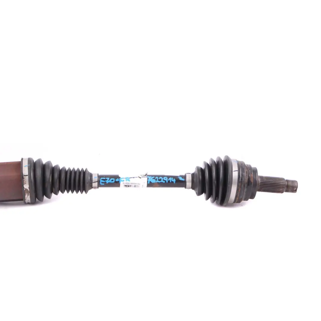 BMW X5 X6 E70 E71 F15 F16 Arbre de sortie avant droit 1011MM 7596912 - SKU 7607938 - Numéro de pièce 7607938