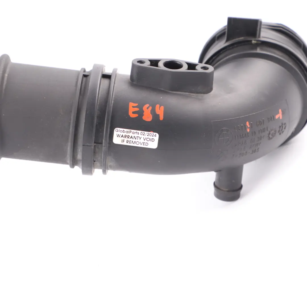 N20 Tubo Alimentazione Intercooler Flessibile Linea Turbo per BMW X1 E84 con numero di parte 7607941 BMW X1 E84 N20 Tubo Alimentazione Intercooler Flessibile Linea Turbo - SKU 7607941-1 - Numero di parte 7607941