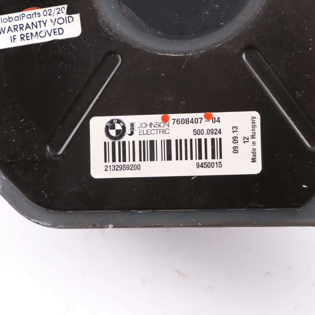 Moteur De Ventilateur BMW F30 Radiator Fan Motore Radiator Cooling Fan pour à propos du numéro de pièce 7608407 Moteur De Ventilateur BMW F30 Radiator Fan Motore Radiator Cooling Fan - SKU 7608407 - Numéro de pièce 7608407