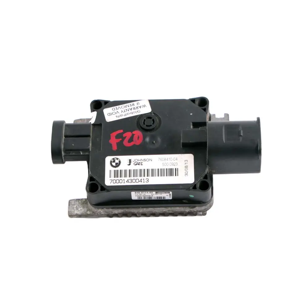 Radiador Ventilador Motor Rel Modulo para BMW F20 F22 F30 Motor Diesel con número de pieza 7608410 BMW F20 F22 F30 Motor Diesel Radiador Ventilador Motor Rel Modulo - SKU 7608410 - Número de pieza 7608410