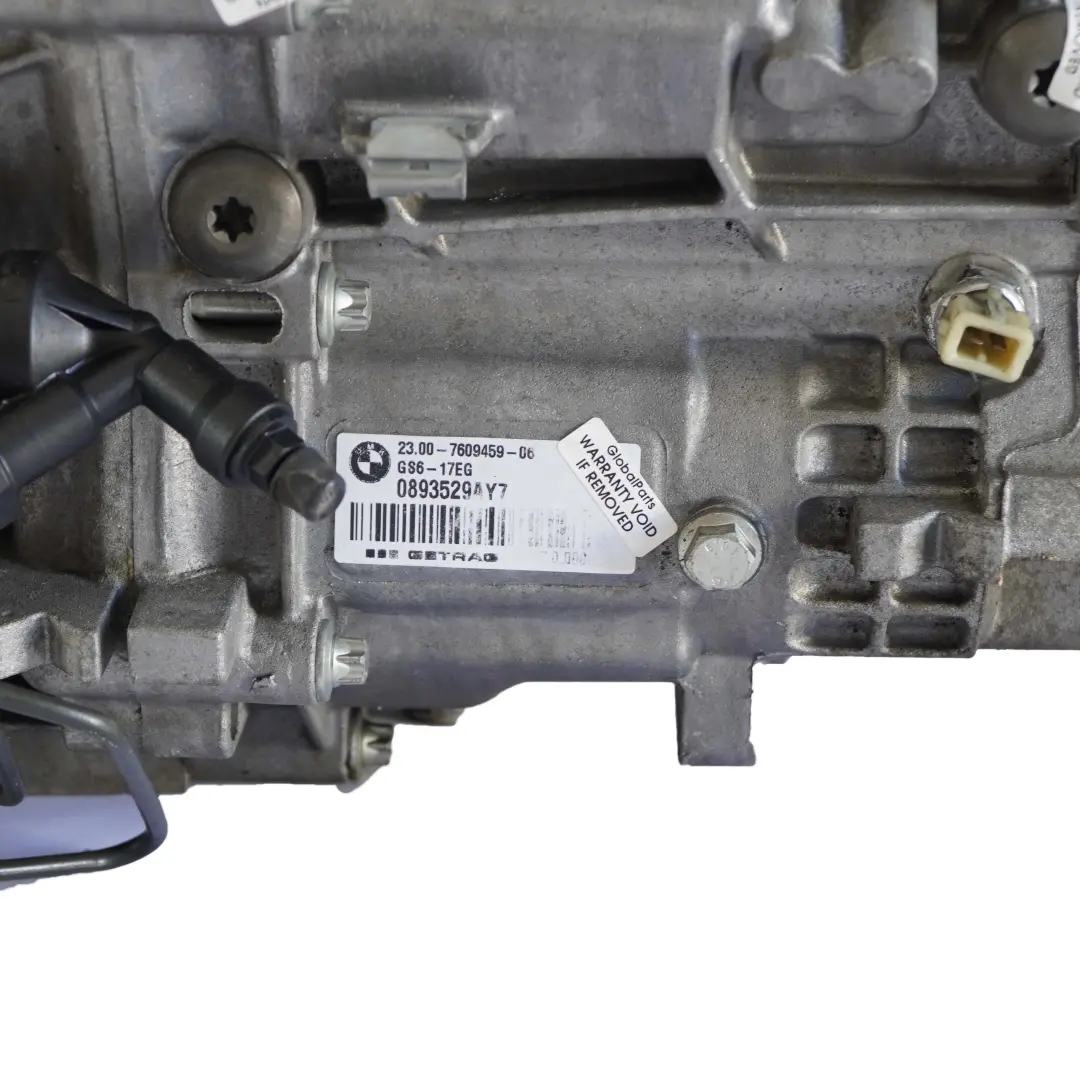 Gearbox BMW X1 E84 16i 20i Petrol N20 GS6-17BG 6 Speed WARRANTY to Manual with Part number 7609459 Manual Gearbox BMW X1 E84 16i 20i Petrol N20 GS6-17BG 6 Speed WARRANTY - SKU 7609459 - Part number 7609459