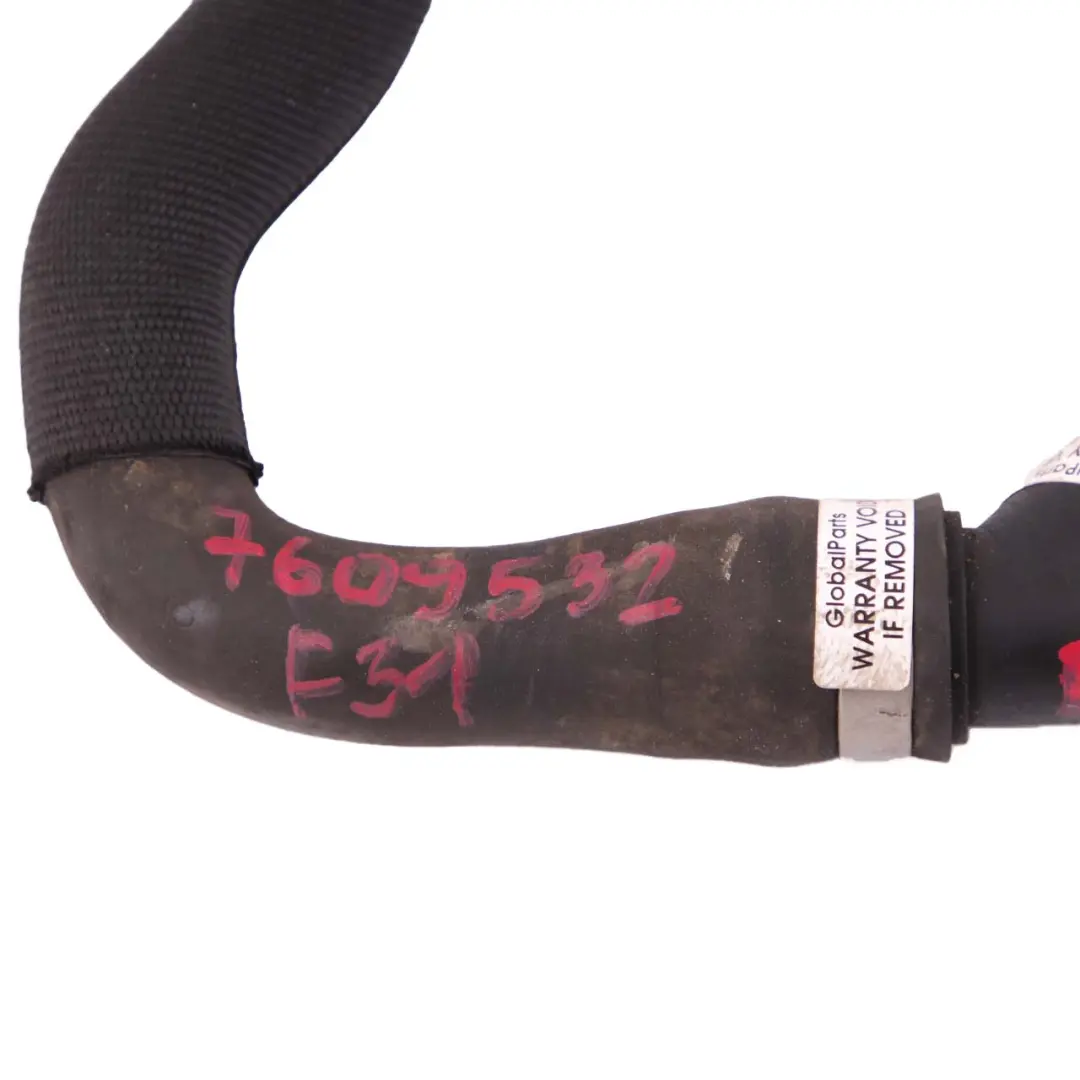 BMW Benziner F30 F31 N20 Kühler Kühlung Kühlmittelschlauch Leitung - SKU 7609532 - Teilenummer 7609532