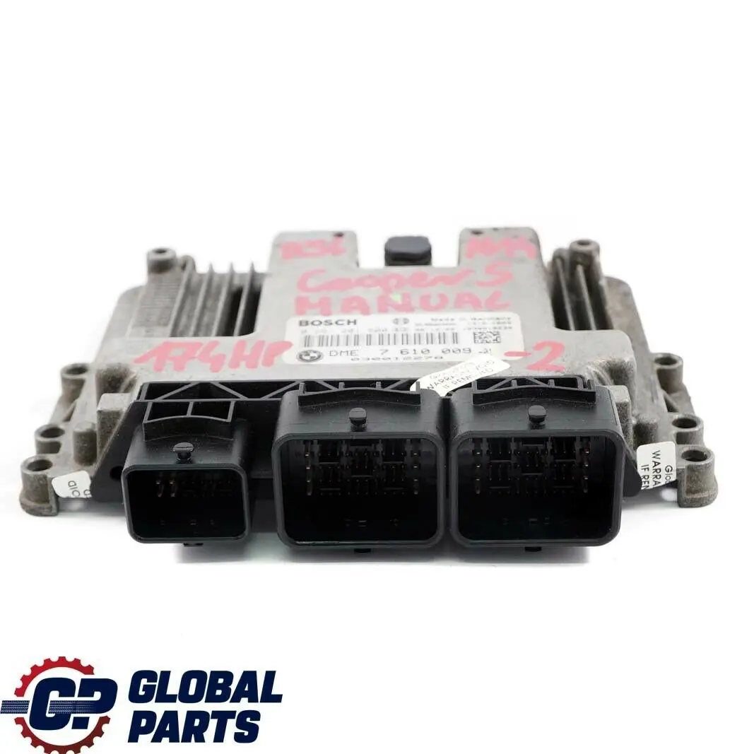 Mini Cooper S R55 R56 N14 1.6 174HP ECU Kit DME CAS3 + 2 Keys Manual - SKU 7610009-2 - Part number 7610009