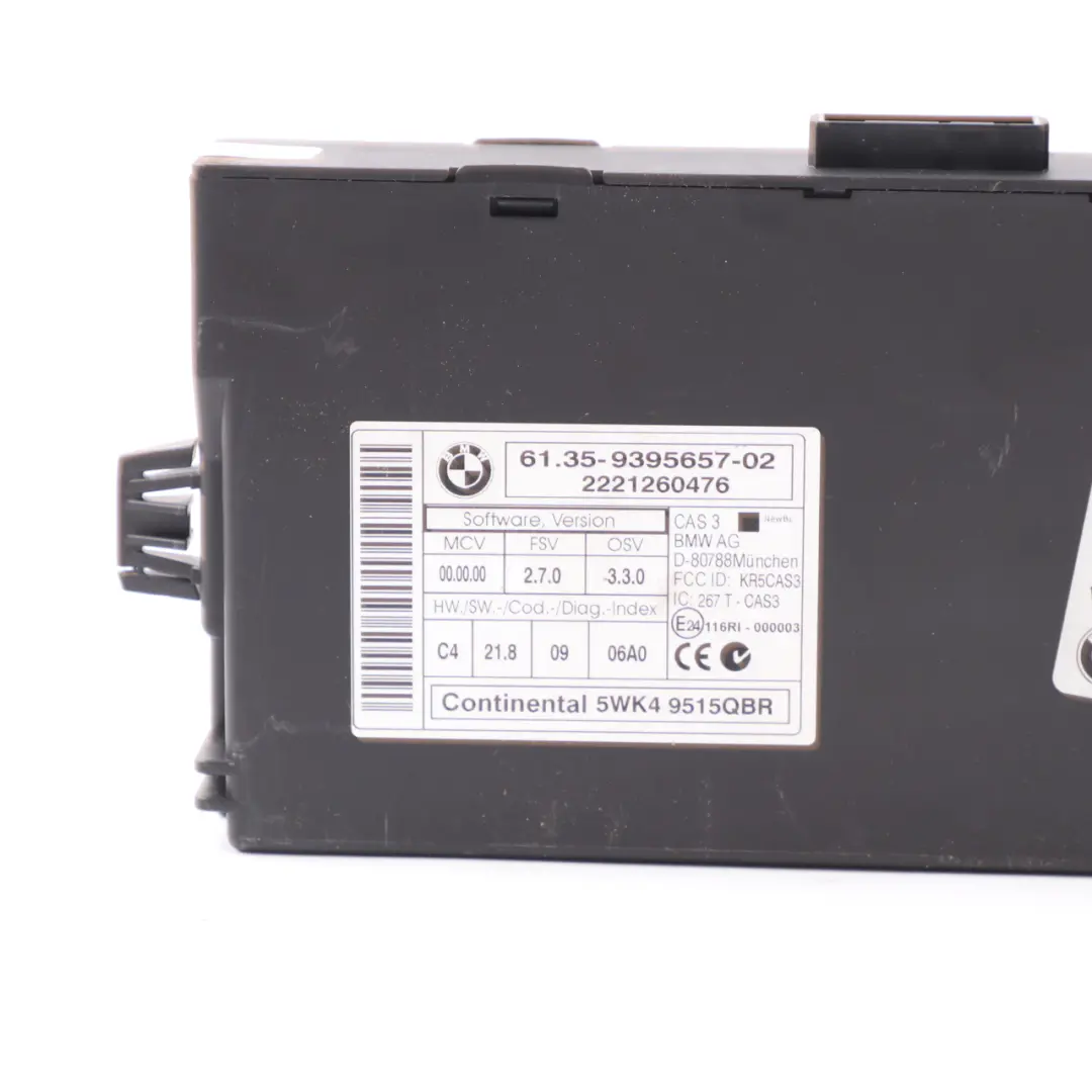 Mini Cooper S R55 R56 N14 1.6 174HP ECU Kit DME + CAS3 +Key Manual - SKU 7610009-4 - Part number 7610009