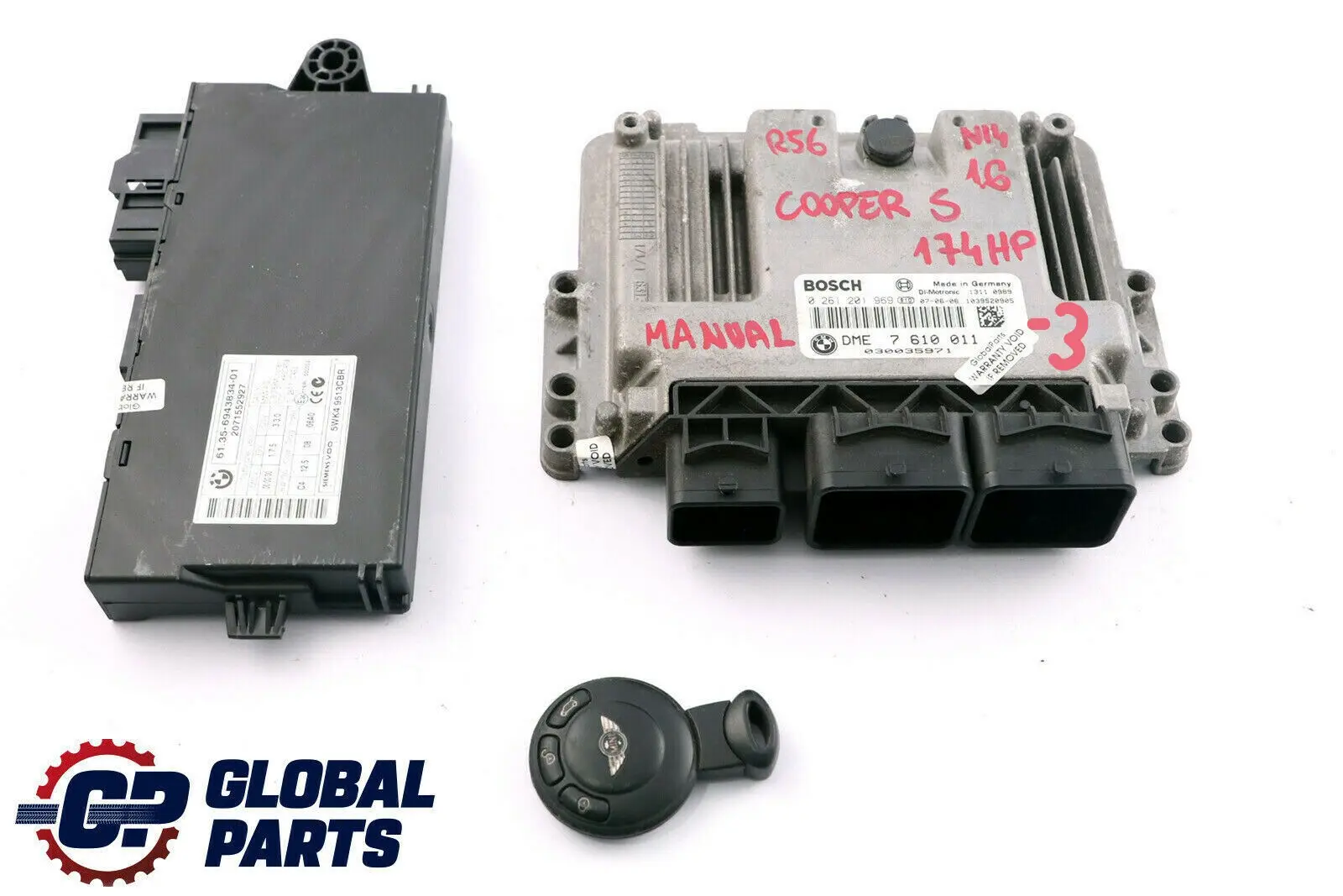 MINI COOPER R55 R56 N14 1.6 Unite de Commande de Moteur Dme 7610011 CAS3