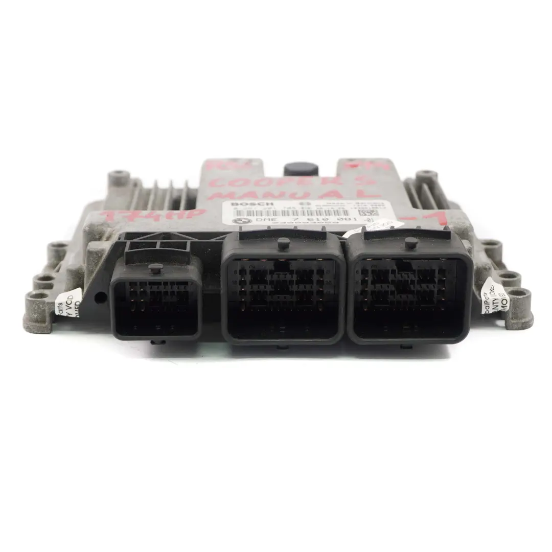 Mini R55 R56 Moteur N14 1.6 174HP Kit ECU DME 7610081 CAS3 + Manuel De Clé - SKU 7610081-1 - Numéro de pièce 7610011
