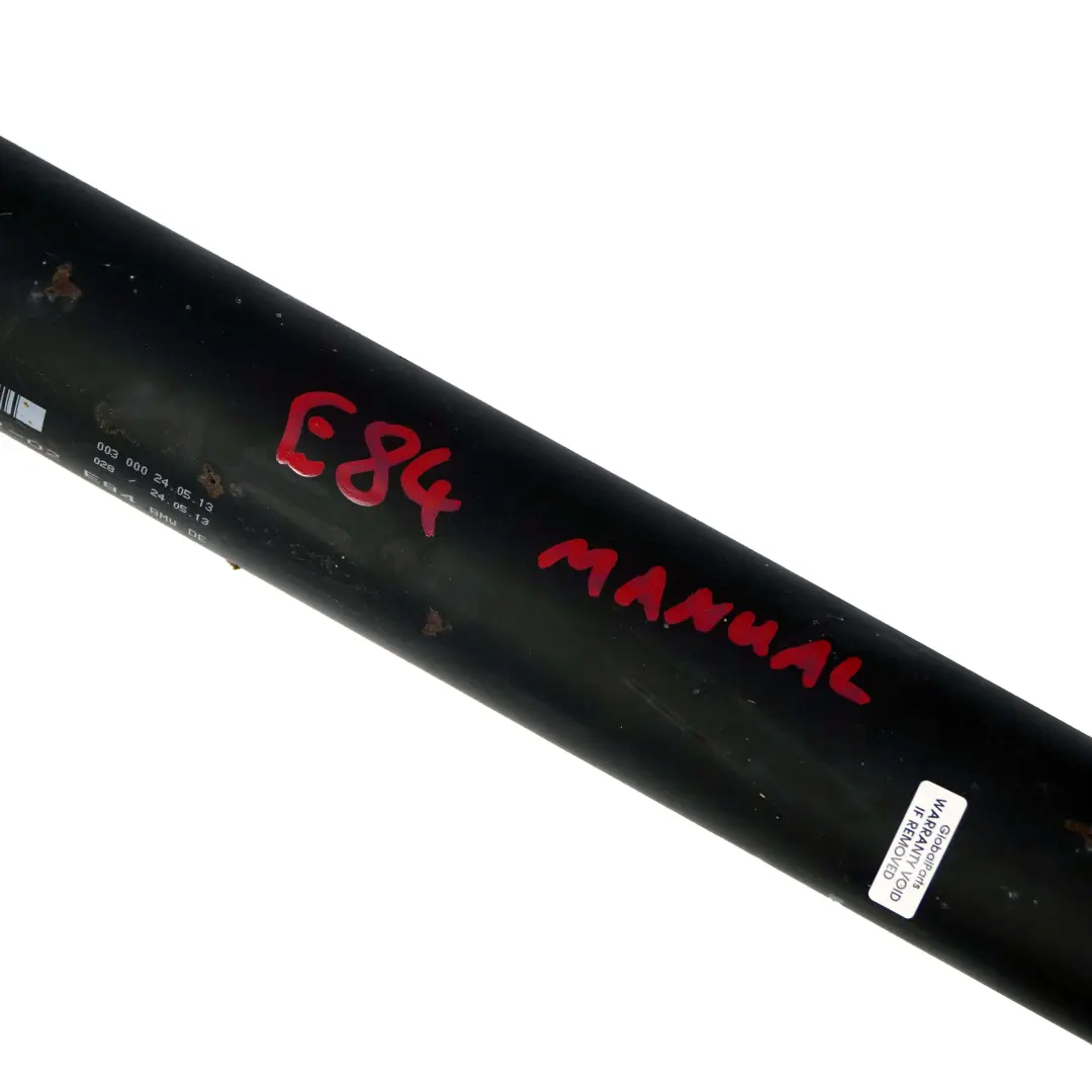 BMW E84 20i N20 sDrive Prop Eje De transmision Propshaft Petrol - SKU 7610622 - Número de pieza 7610622
