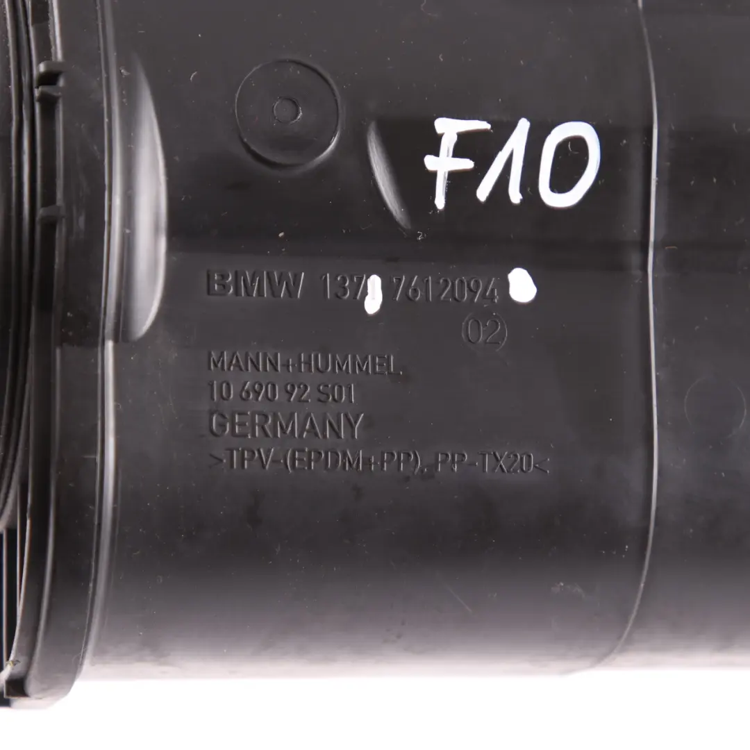 BMW F10 F11 Air Duct Petrol N20 520i 528i Air Intake Filter Pipe Line - SKU 7612094 - Part number 7612094
