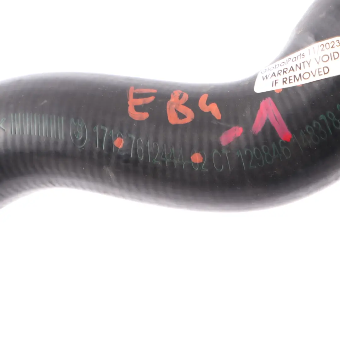  Manguera de Refrigeración BMW E84 N20 Motor Radiador Agua Tubería - SKU 7612444-1 - Número de pieza 7612444