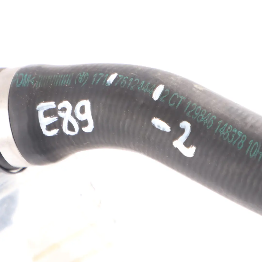 BMW Z4 E89 N20 Petrol Engine Coolant Hose Radiator Water Pipe Line - SKU 7612444-2 - Part number 7612444